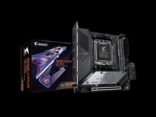 GIGABYTE B650I AORUS ULTRA AM5 AMD B650 SATA 6Gb/s Mini ITX Motherboard