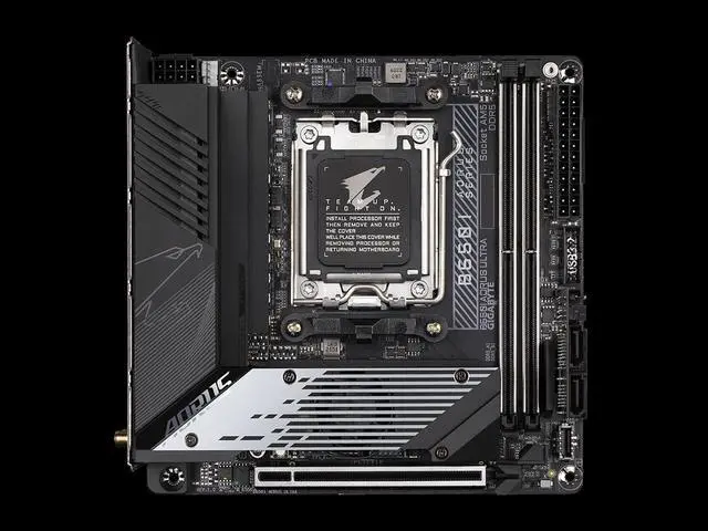 Alt view image 2 of 10 - GIGABYTE B650I AORUS ULTRA AM5 AMD B650 SATA 6Gb/s Mini ITX Motherboard
