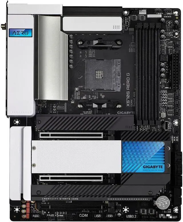 Alt view image 2 of 6 - GIGABYTE X570S AERO G AM4 AMD X570 SATA 6Gb/s ATX AMD Motherboard