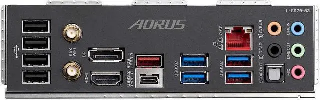 Alt view image 5 of 5 - GIGABYTE B660 AORUS MASTER DDR4 B660 Intel LGA 1700 ATX Motherboard with DDR4, Triple M.2, PCIe 4.0, USB 3.2 Gen2 Type-C, WIFI 6 802.11ax, Intel 2.5GbE LAN