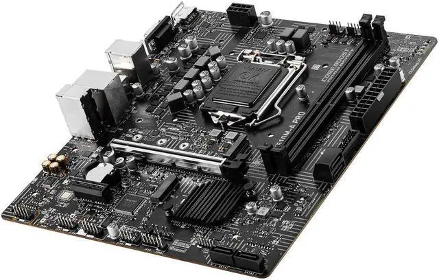 Alt view image 5 of 7 - MSI H510M-A PRO LGA 1200 Intel H510 SATA 6Gb/s Micro ATX Intel Motherboard