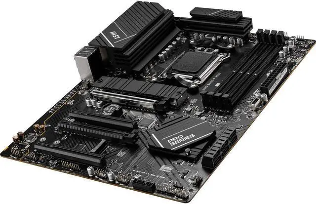 Alt view image 4 of 8 - MSI PRO B650-P WIFI AM5 AMD B650 SATA 6Gb/s DDR5 Ryzen 7000 ATX Motherboard