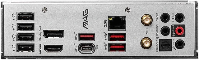 Alt view image 7 of 7 - MSI MAG B660M MORTAR WIFI DDR4 LGA 1700 Intel B660 SATA 6Gb/s Micro ATX Intel Motherboard