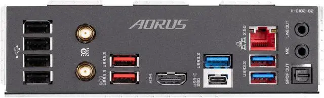 Alt view image 5 of 5 - GIGABYTE Z790 AORUS ELITE AX DDR4 LGA 1700 Intel Z790 ATX Motherboard with DDR4, Quad M.2, PCIe 5..0, USB 3.2 Gen2X2 Type-C, Intel Wi-Fi 6E, 2.5GbE LAN, Q-Flash Plus, EZ-Latch Plus
