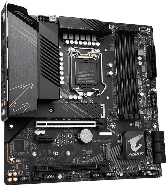 Alt view image 4 of 6 - GIGABYTE B560M AORUS PRO LGA 1200 Micro ATX Intel Motherboard