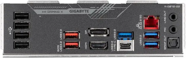 Alt view image 5 of 6 - GIGABYTE Z690 GAMING X DDR4 LGA 1700 Intel Z690 ATX Motherboard with DDR4 (REV 1.0), Quad M.2, PCIe 5.0, USB 3.2 Gen2X2 Type-C, 2.5GbE LAN