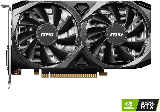 Alt view image 2 of 5 - MSI Ventus GeForce RTX 3050 8GB GDDR6 PCI Express 4.0 x8 ATX Video Card RTX 3050 VENTUS 2X XS 8G OC