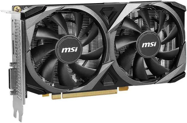 Alt view image 3 of 5 - MSI Ventus GeForce RTX 3050 8GB GDDR6 PCI Express 4.0 x8 ATX Video Card RTX 3050 VENTUS 2X XS 8G OC