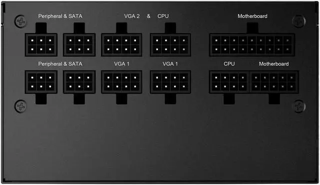 Alt view image 2 of 4 - MSI MPG A750GF, 80 GOLD Full Modular Gaming PSU, Japanese Electrolytic capacitor, 750W ATX Power Supply