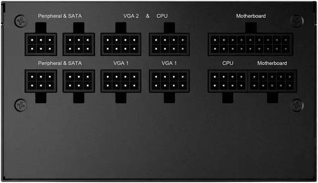 Alt view image 2 of 4 - MSI - MPG A850GF PCIE 5.0, 80 GOLD Full Modular Gaming PSU, Japanese Electrolytic capacitor, 850W ATX Power Supply