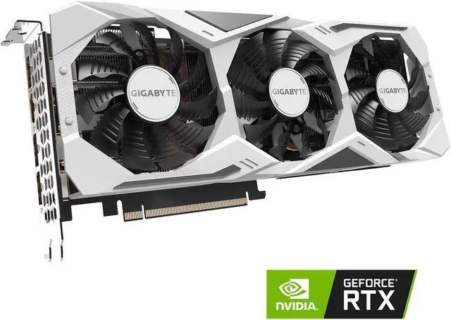 Alt view image 2 of 7 - GIGABYTE GeForce RTX 2070 SUPER 8GB GDDR6 PCI Express 3.0 x16 SLI Support ATX Video Card GV-N207SGAMINGOC WHITE-8GD