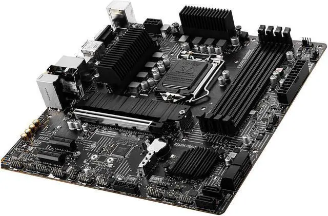 Alt view image 5 of 7 - MSI B560M PRO-VDH WiFi (mATX, 11th/10th Gen Intel Core, LGA 1200 Socket, DDR4, PCIe 4, CFX, M.2 Slots, USB 3.2, 2.5G LAN, DP/HDMI)