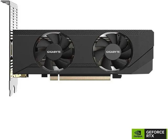 Refurbished: GIGABYTE GeForce RTX 3050 OC Low Profile 6G Graphics