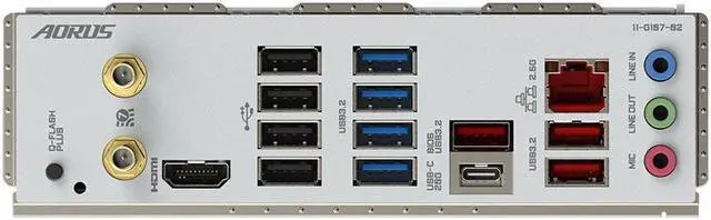 Alt view image 5 of 9 - GIGABYTE X670E AORUS PRO X  AM5 LGA 1718 AMD X670E ATX Motherboard DDR5, Quad M.2, PCIe 5.0, USB 3.2 Gen2X2 Type-C, WiFi 7, Intel 2.5GbE LAN, Q-Flash Plus, EZ-Latch Plus