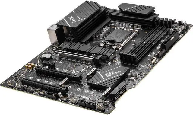 Alt view image 3 of 4 - MSI PRO Z790-P WIFI LGA 1700 Intel Z790 SATA 6Gb/s DDR5 ATX Motherboard