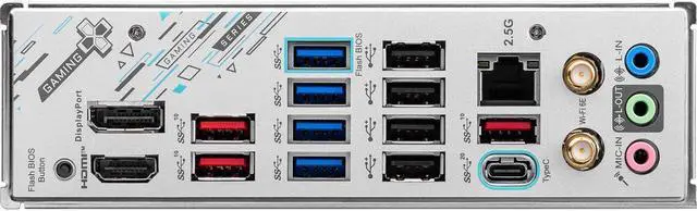 Alt view image 5 of 5 - MSI X670E GAMING PLUS WIFI AM5 AMD Ryzen 7000 SATA 6Gb/s ATX DDR5   4x M.2  2.5Gbps LAN  AMD Wi-Fi 6E Bluetooth Motherboards - AMD