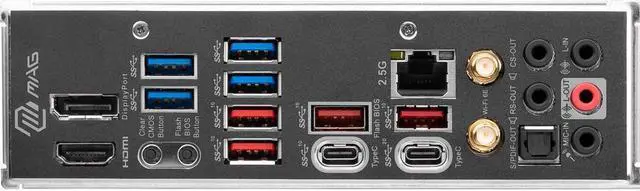 Alt view image 5 of 5 - MSI MAG Z790 TOMAHAWK WIFI LGA 1700 Intel Z790 SATA 6Gb/s DDR5 ATX Motherboard