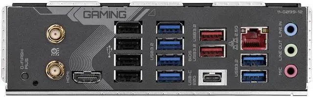 Alt view image 4 of 7 - GIGABYTE X670 GAMING X AX V2 AM5 LGA 1718 AMD X670 ATX Motherboard with 5-Year Warranty, DDR5, PCIe 4.0 M.2, PCIe 5.0, USB 3.2 Gen1x2 Type-C, Wi-Fi 6E, 2.5GbE LAN, Q-Flash Plus, PCIe EZ-Latch