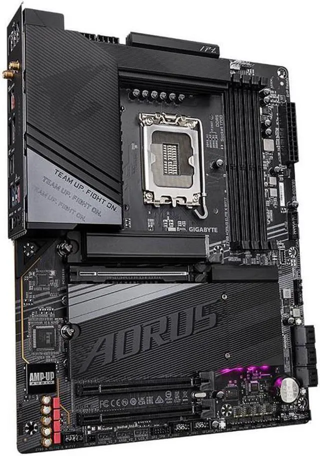 Alt view image 4 of 5 - GIGABYTE Z790 AORUS ELITE X WIFI7 LGA 1700(14th,13th,12th Gen) Intel Z790 X ATX Motherboard with DDR5, 4 M.2, PCIe 5.0, USB 3.2 Type-C, Wi-Fi 7, 2.5GbE LAN, Q-Flash Plus, EZ-Latch Plus