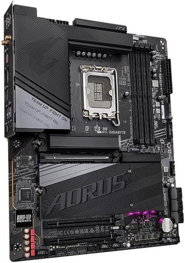 Alt view image 3 of 5 - GIGABYTE Z790 AORUS ELITE X AX Intel LGA 1700 Socket supports 13th , 14th gen Intel Z790 X ATX Motherboard with DDR5, 4 M.2, PCIe 5.0, USB 3.2 Type-C, Wi-Fi 6E, 2.5GbE LAN, Q-Flash Plus, EZ-Latch Plus