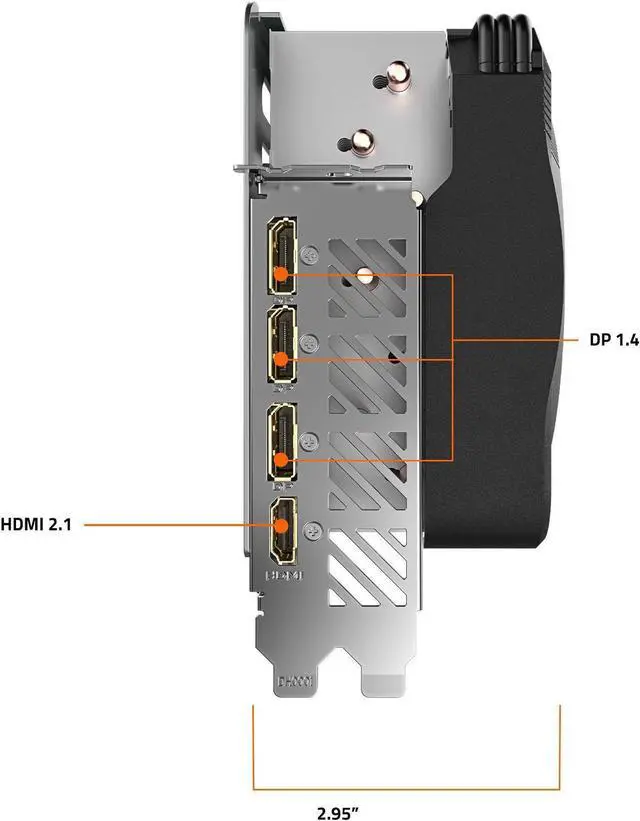 Alt view image 6 of 6 - GIGABYTE GeForce RTX 4080 SUPER GAMING OC 16G Graphics Card, 3x WINDFORCE Fans, 16GB 256-bit GDDR6X, GV-N408SGAMING OC-16GD Video Card