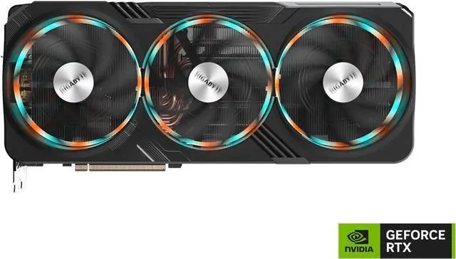 Alt view image 2 of 6 - GIGABYTE GeForce RTX 4080 SUPER GAMING OC 16G Graphics Card, 3x WINDFORCE Fans, 16GB 256-bit GDDR6X, GV-N408SGAMING OC-16GD Video Card
