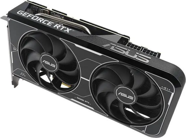 Alt view image 4 of 6 - ASUS Dual NVIDIA GeForce RTX 3060 Ti OC Edition Graphics Card (PCIe 4.0, 8GB GDDR6X memory, HDMI 2.1, DisplayPort 1.4a, 2-slot design, Axial-tech fan design, 0dB technology) DUAL-RTX3060TI-O8GD6X