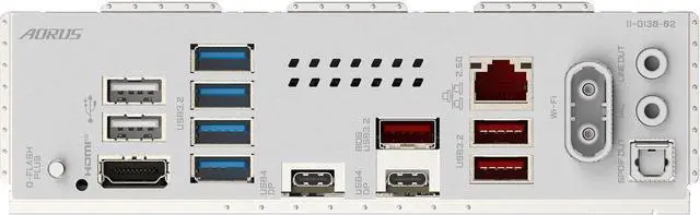 Alt view image 4 of 8 - GIGABYTE X870E AORUS PRO ICE AM5 LGA 1718, ATX, DDR5, 4x M.2, PCIe 5.0, USB4, Wi-Fi 7, 2.5GbE LAN, EZ-Latch