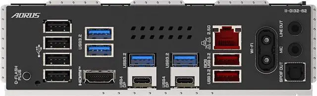 Alt view image 4 of 8 - GIGABYTE X870E AORUS ELITE WIFI7 AM5 LGA 1718, ATX, DDR5, 4x M.2, PCIe 5.0, USB4, Wi-Fi 7, 2.5GbE LAN, EZ-Latch