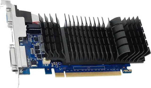 Alt view image 3 of 4 - ASUS GeForce GT 730 2GB GDDR5 PCI Express 2.0 Low Profile Graphics Card GT730-SL-2GD5-BRK