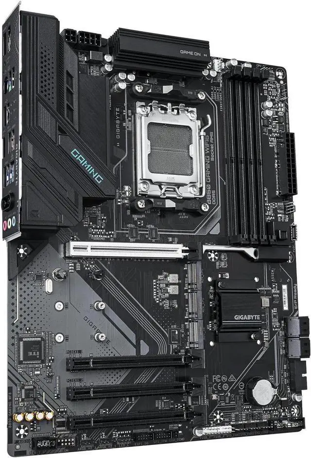 Alt view image 3 of 4 - GIGABYTE B850 GAMING WIFI6 AMD AM5 LGA 1718 Motherboard, ATX, DDR5, 3x M.2, PCIe 5.0, USB-C, WIFI6E, 1GbE LAN, EZ-Latch