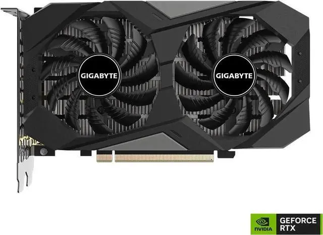 Alt view image 2 of 5 - GIGABYTE WINDFORCE GeForce RTX 3050 6GB GDDR6 PCI Express 4.0 x8 ATX Graphics Card GV-N3050WF2OCV2-6GD
