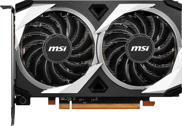 Alt view image 2 of 5 - MSI Mech Radeon RX 6500 XT 4GB GDDR6 PCI Express 4.0 Graphics Card RX 6500 XT MECH 2X 4G