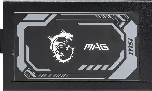 Alt view image 4 of 6 - MSI - MAG A1250GL PCIE 5, 80 GOLD Fully Modular Gaming PSU, 12V-2×6 Cable, ATX 3.1 & PCIE 5.1 Ready, 1250W Power Supply