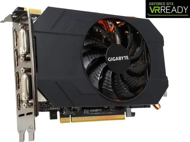 Main image of GIGABYTE GeForce GTX 970 4GB Mini ITX OC EDITION, GV-N970IXOC-4GD