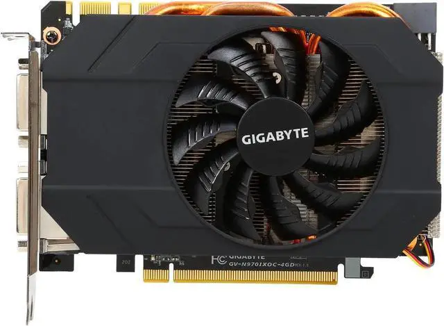 Alt view image 2 of 5 - GIGABYTE GeForce GTX 970 4GB Mini ITX OC EDITION, GV-N970IXOC-4GD
