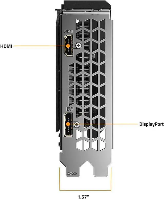 Alt view image 6 of 6 - GIGABYTE GAMING OC Radeon RX 6500 XT 4GB GDDR6 PCI Express 4.0 ATX Graphics Card GV-R65XTGAMING OC-4GD