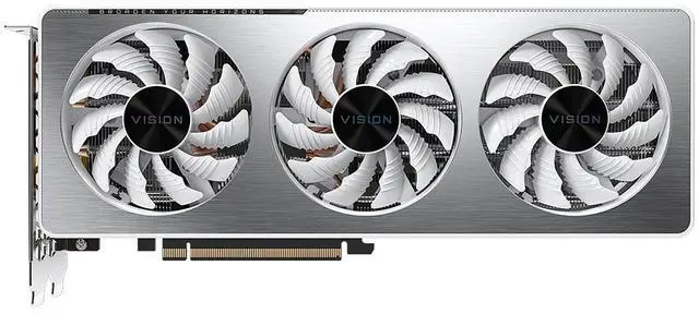 Alt view image 2 of 6 - GIGABYTE Vision GeForce RTX 3060 Ti 8GB GDDR6 PCI Express 4.0 ATX Video Card GV-N306TVISION-8GD