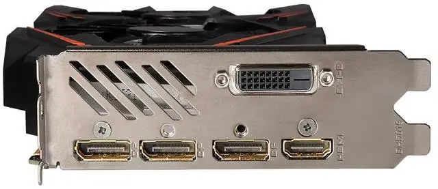 Alt view image 5 of 5 - Gigabyte GeForce GTX 1070 8GB WINDFORCE Graphic Card (GV-N1070WF2-8GD)
