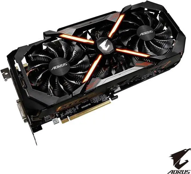 Alt view image 3 of 6 - GIGABYTE GeForce GTX 1080 AORUS Xtreme 8GB DirectX 12 GV-N1080AORUS X-8GD 256-Bit GDDR5X PCI Express 3.0 x16 ATX Video Card