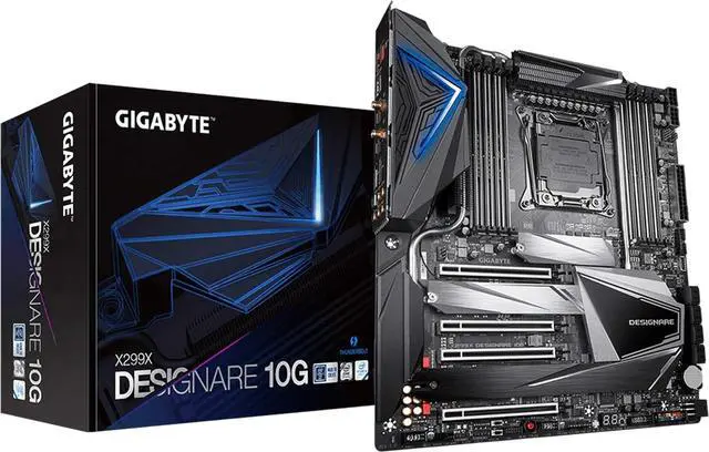 Main image of GIGABYTE X299X DESIGNARE 10G LGA 2066 Intel X299 Extended ATX Intel Motherboard