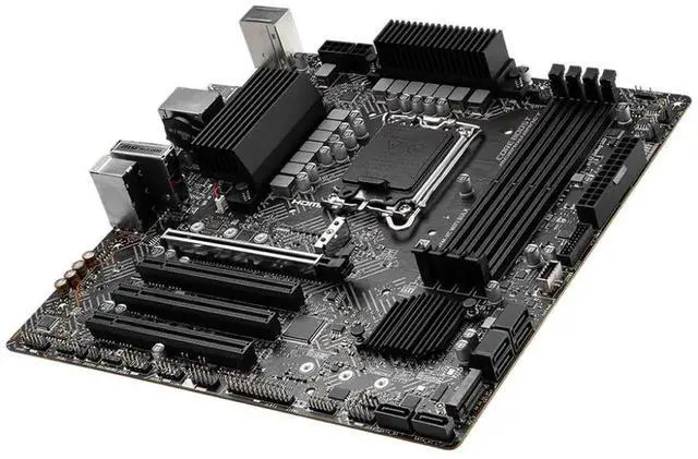 Alt view image 4 of 4 - MSI B760M-VC WIFI BULK Gaming Desktop Motherboard - Intel B760 Chipset - Socket LGA-1700 - Micro ATX - 4x Memory Slots - Gigabit Ethernet - 2.5Gigabit Ethernet - IEEE 802.11 a/b/g/n/ac/ax - 6x SATA