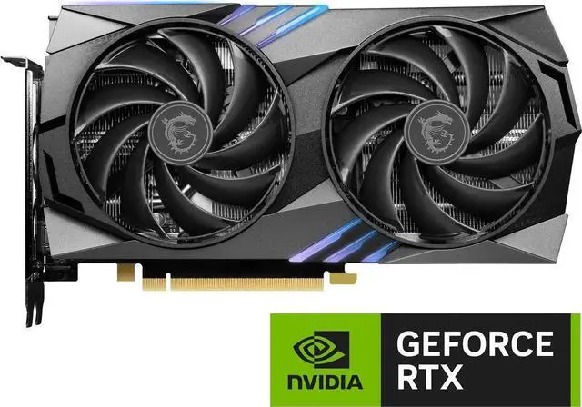 Alt view image 2 of 6 - MSI Gaming GeForce RTX 4060 Ti 8GB GDDR6 PCI Express 4.0 x8 ATX Graphics Card RTX 4060 Ti GAMING X 8G