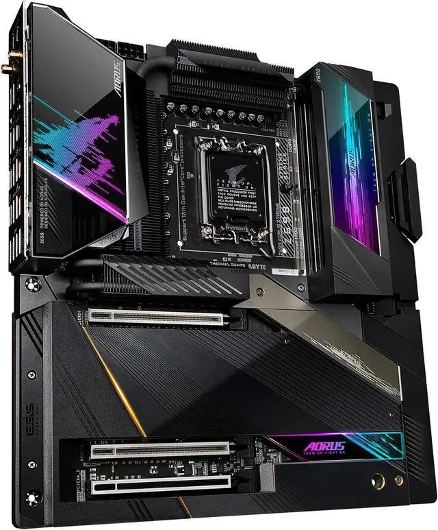 Alt view image 3 of 5 - GIGABYTE Z690 AORUS XTREME LGA 1700 Intel Z690 EATX Motherboard with DDR5, Quad M.2, PCIe 5.0, USB 3.2 Gen2X2 Type-C, Intel WiFi 6E, AQUANTIA 10GbE LAN, Intel Thunderbolt 4