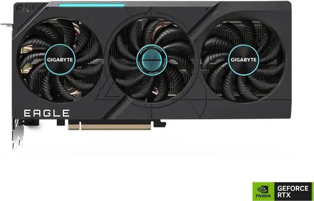 Alt view image 2 of 6 - GIGABYTE Eagle GeForce RTX 4070 12GB GDDR6X PCI Express 4.0 x16 ATX Graphics Card GV-N4070EAGLE OC-12GD