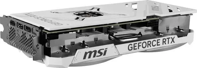 Alt view image 4 of 6 - MSI Ventus GeForce RTX 4070 Ti SUPER 16GB GDDR6X PCI Express 4.0 ATX Graphics Card RTX 4070 Ti SUPER 16G VENTUS 2X WHITE OC