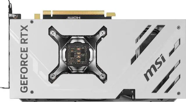 Alt view image 5 of 6 - MSI Ventus GeForce RTX 4070 Ti SUPER 16GB GDDR6X PCI Express 4.0 ATX Graphics Card RTX 4070 Ti SUPER 16G VENTUS 2X WHITE OC
