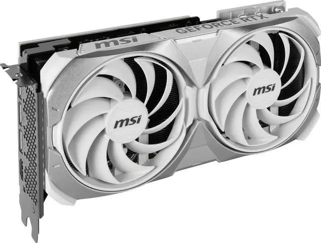Alt view image 3 of 6 - MSI Ventus GeForce RTX 4070 Ti SUPER 16GB GDDR6X PCI Express 4.0 ATX Graphics Card RTX 4070 Ti SUPER 16G VENTUS 2X WHITE OC