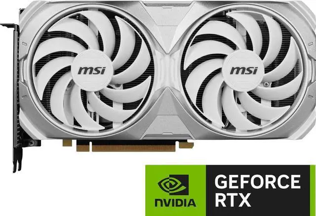 Alt view image 2 of 6 - MSI Ventus GeForce RTX 4070 Ti SUPER 16GB GDDR6X PCI Express 4.0 ATX Graphics Card RTX 4070 Ti SUPER 16G VENTUS 2X WHITE OC