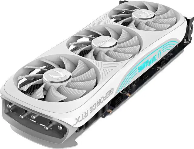 Alt view image 4 of 5 - ZOTAC GAMING GeForce RTX 4080 SUPER Trinity OC White Edition DLSS 3 16GB GDDR6X 256-bit 23 Gbps PCIE 4.0 Gaming Graphics Card, IceStorm 2.0 Advanced Cooling, SPECTRA RGB Lighting, ZT-D40820Q-10P
